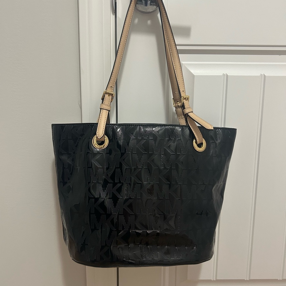 Black Michael Kors Tote Bag